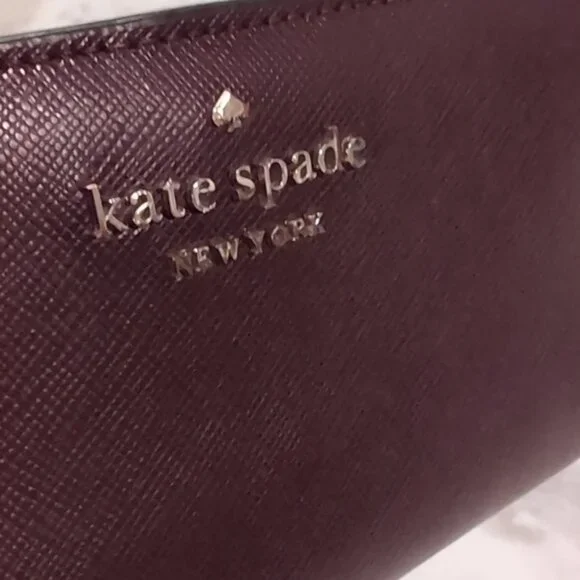 Kate Spade Mulled Wine Stacy Wallet - Picture 3 of 7